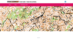 Desktop Screenshot of orienteering.si