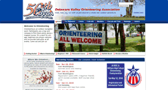 Desktop Screenshot of dvoa.us.orienteering.org