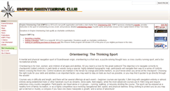 Desktop Screenshot of empo.us.orienteering.org