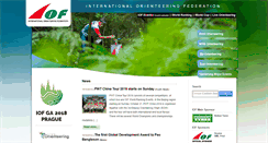 Desktop Screenshot of orienteering.org